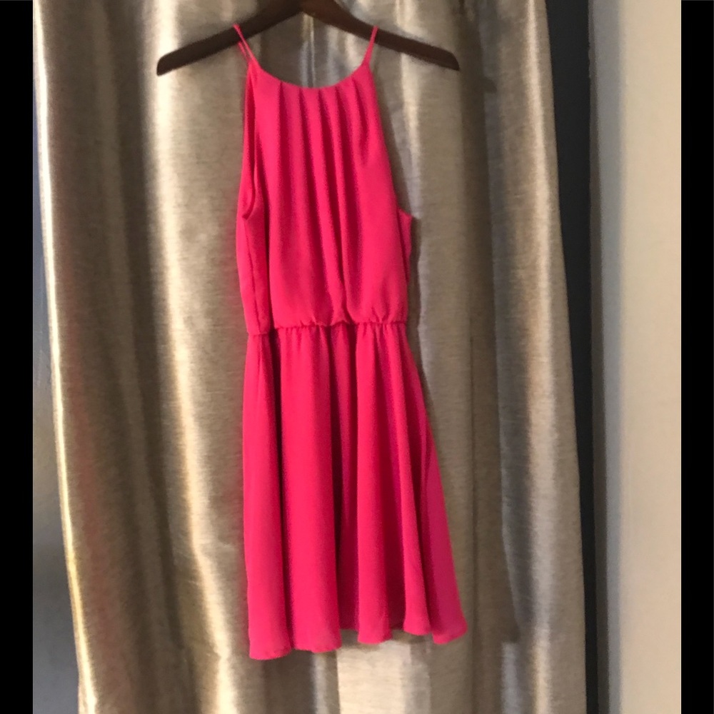 Hot Pink Dress